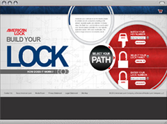 Sitio web de Crear su American Lock